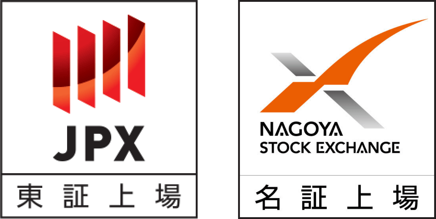 東証上場・名証上場
