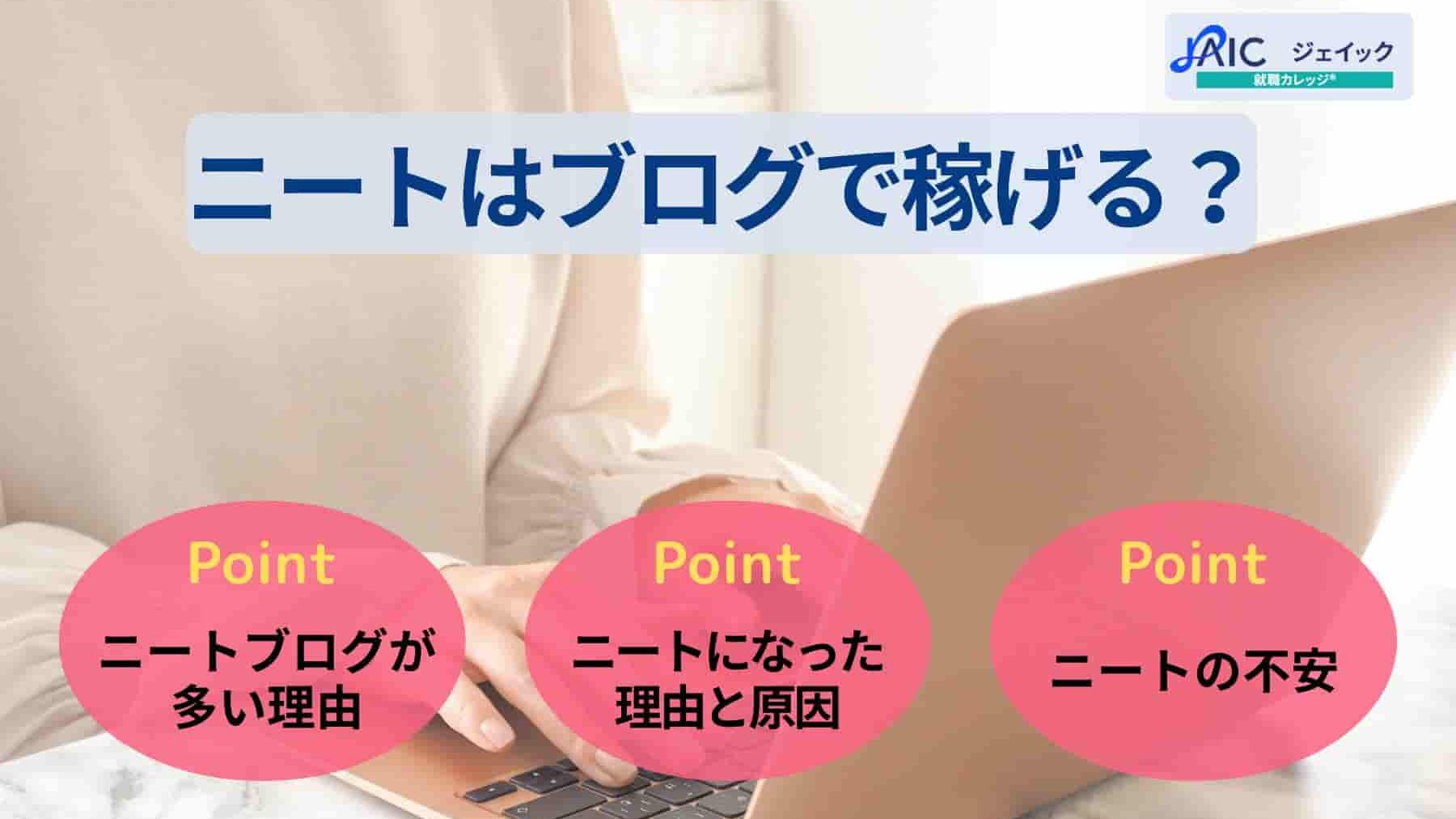 ニートはブログで稼げる？ブログからみえるニートの不安