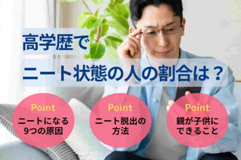 高学歴でニート状態の人の割合は？増加傾向にある理由や脱出方法を紹介 高学歴でニート状態の人の割合は？増加傾向にある理由や脱出方法を紹介 高学歴でニート状態の人の割合は？増加傾向にある理由や脱出方法を紹介